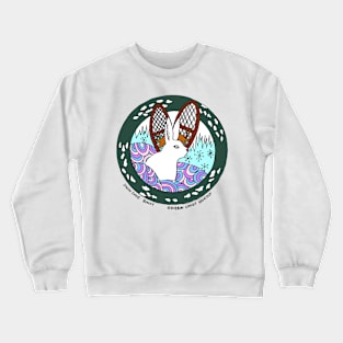 Snow Shoe Bunny Crewneck Sweatshirt